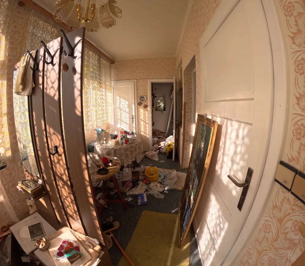 Vor der Räumung in 1180 Wien Währing