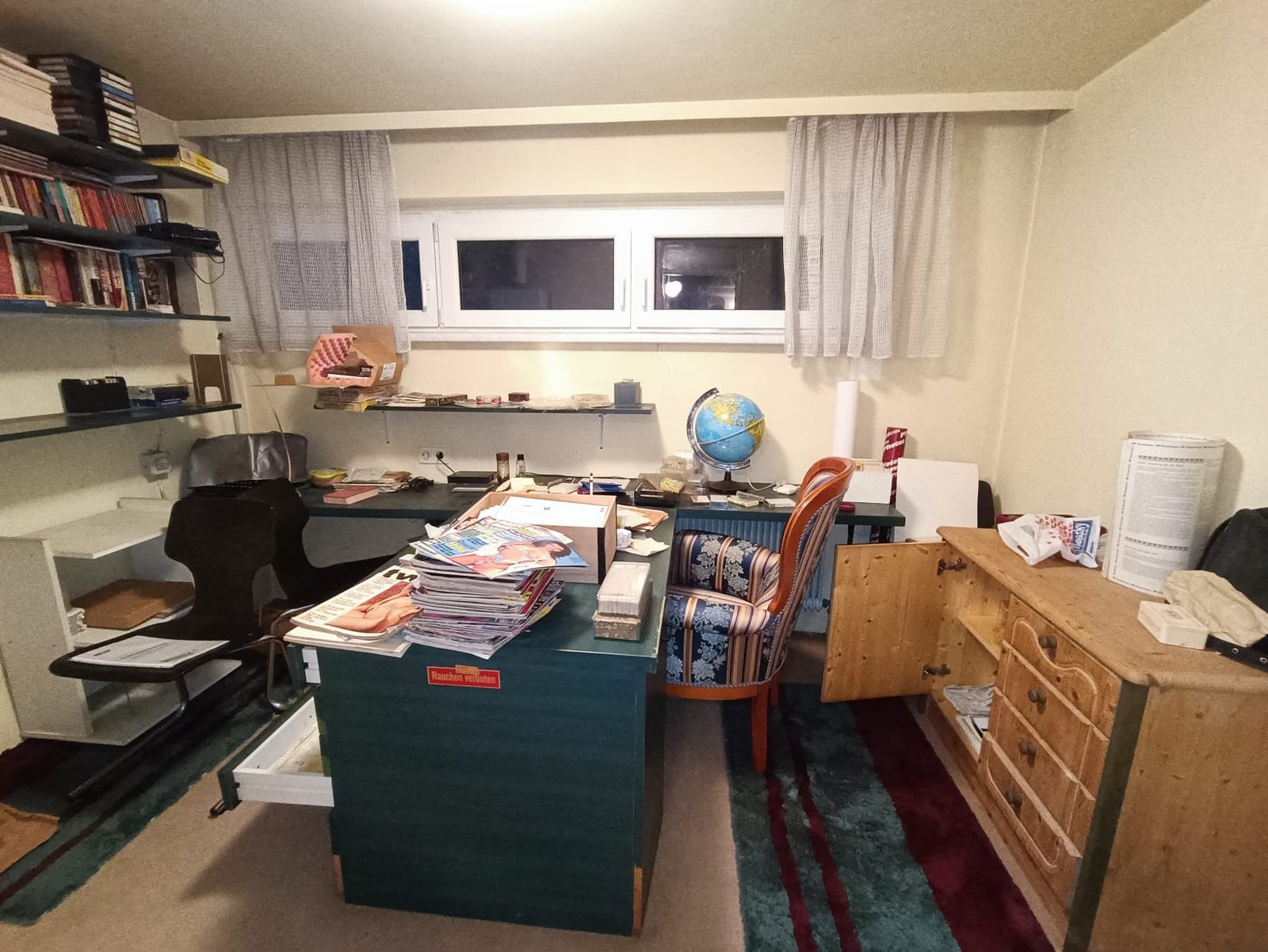 Vorher: Raum in Baden vor der geordneten Durchführung