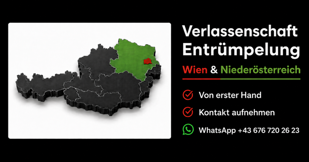 Entrümpelung mit Fixpreis Wien kundenzufrieden – faire Räumung mit klaren Kosten
