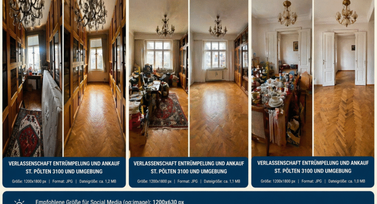 Verlassenschaft Entrümpelung Tulln 3430 Kundenempfehlung